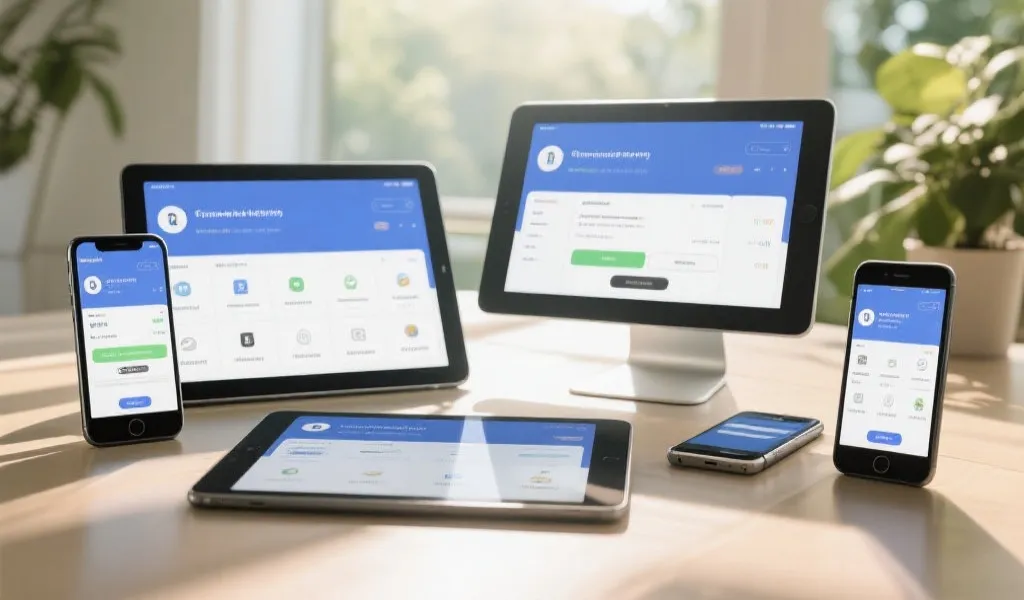 多设备适配与界面响应图